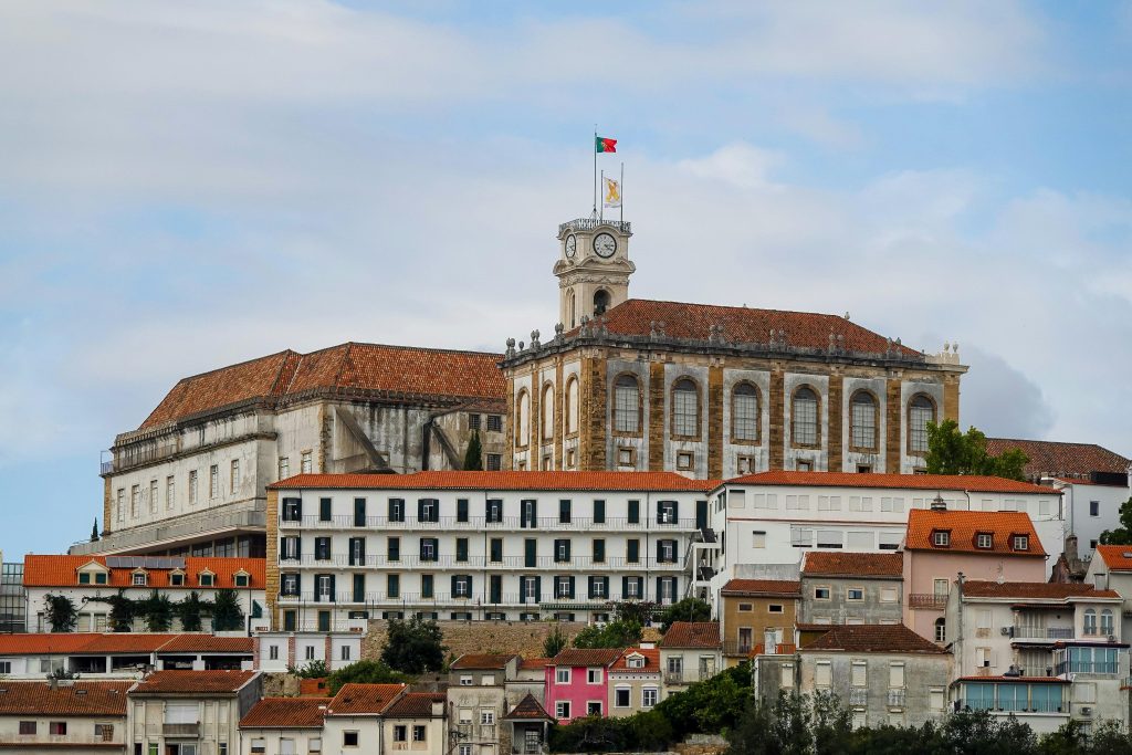Coimbra University seen from a distance