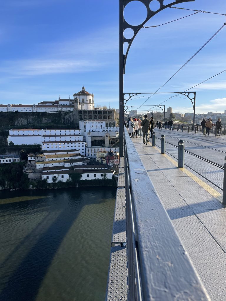 Vila Nova de Gaia from the Dom Luis I Bridge