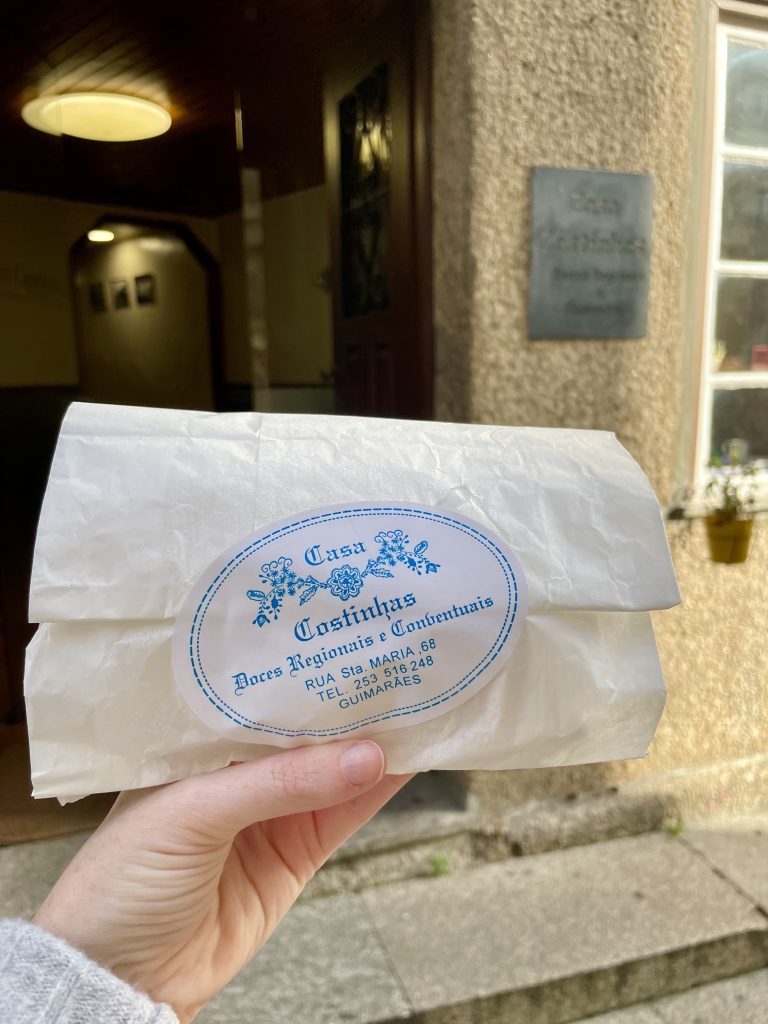 Pastries from Casa Costinhas in Guimaraes