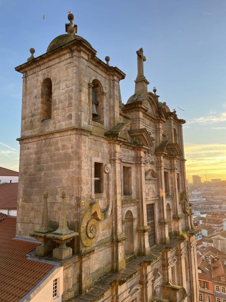 Igreja dos Grilos at sunset
