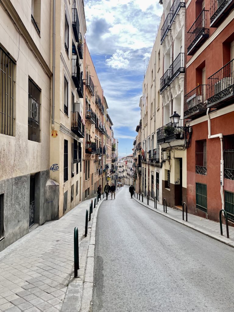 Madrid in winter
