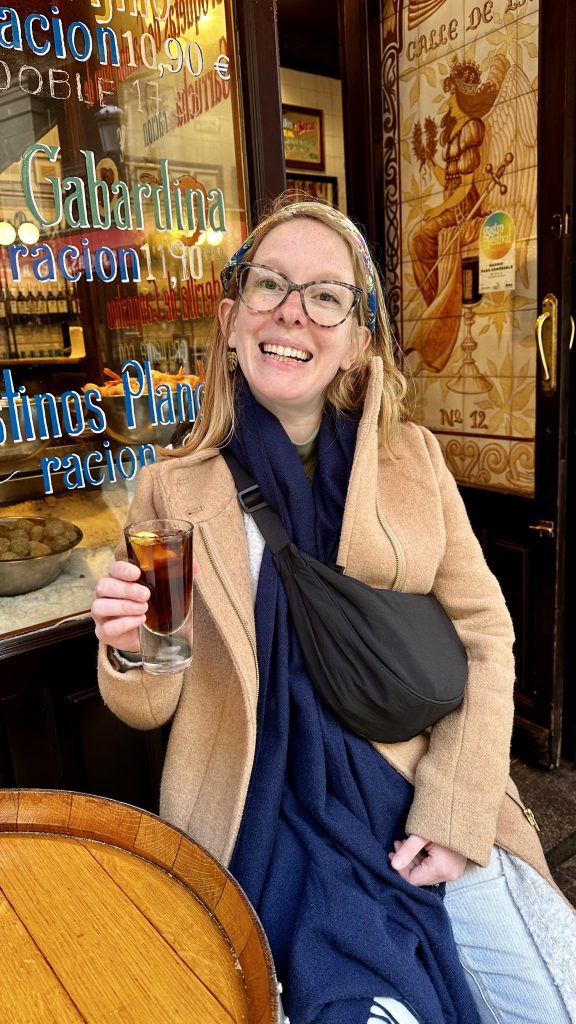 A winter outfit for Madrid in February