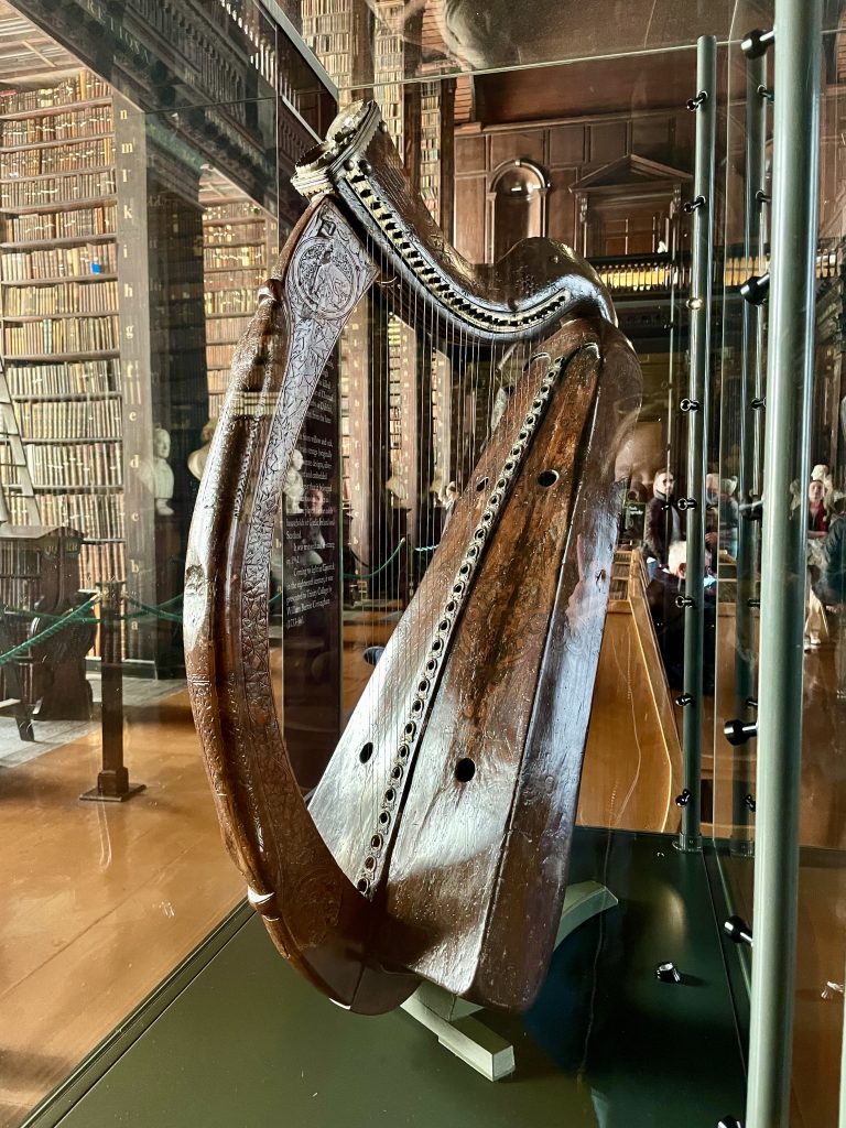 The Brian Boru Harp at Trinity College