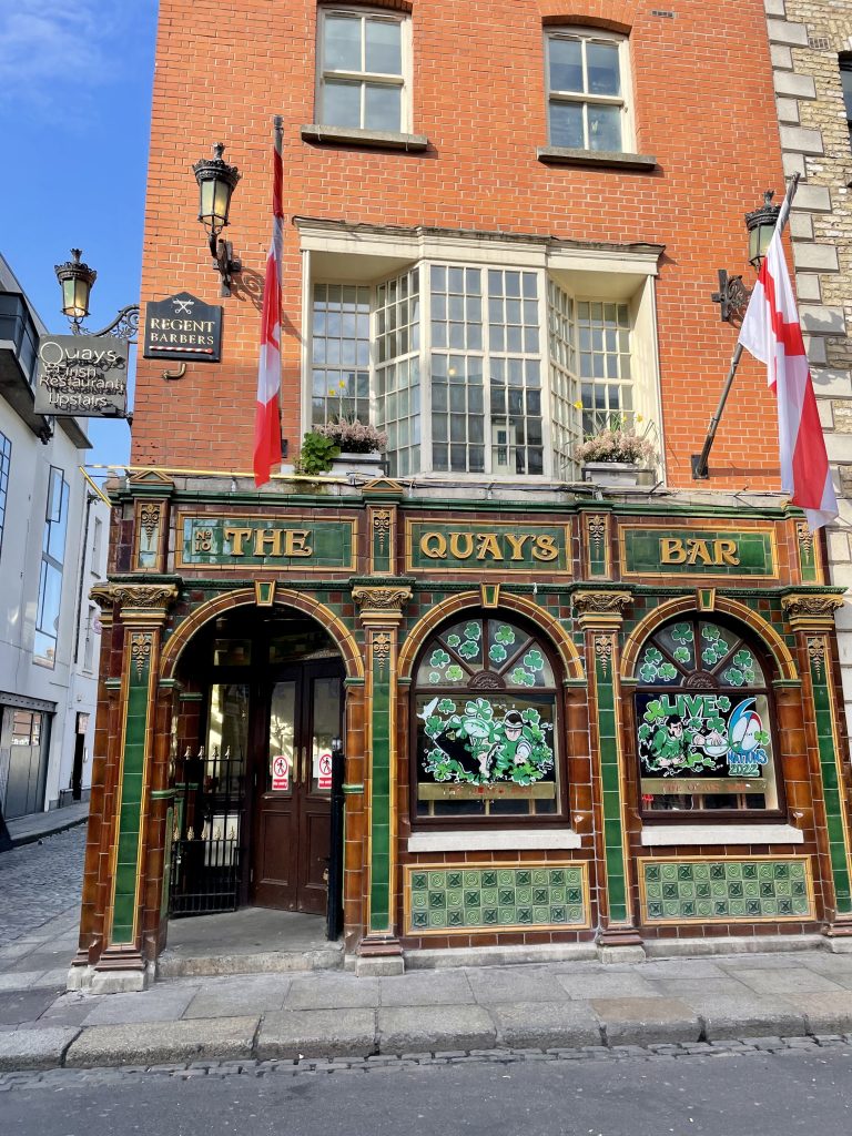 The Quays Bar in Dublin