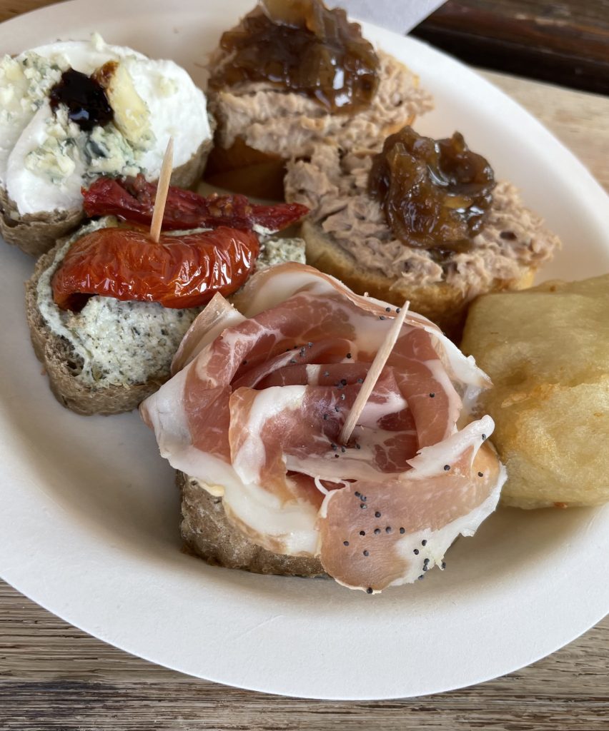 Cicchetti at Osteria Al Squero in Venice, Italy