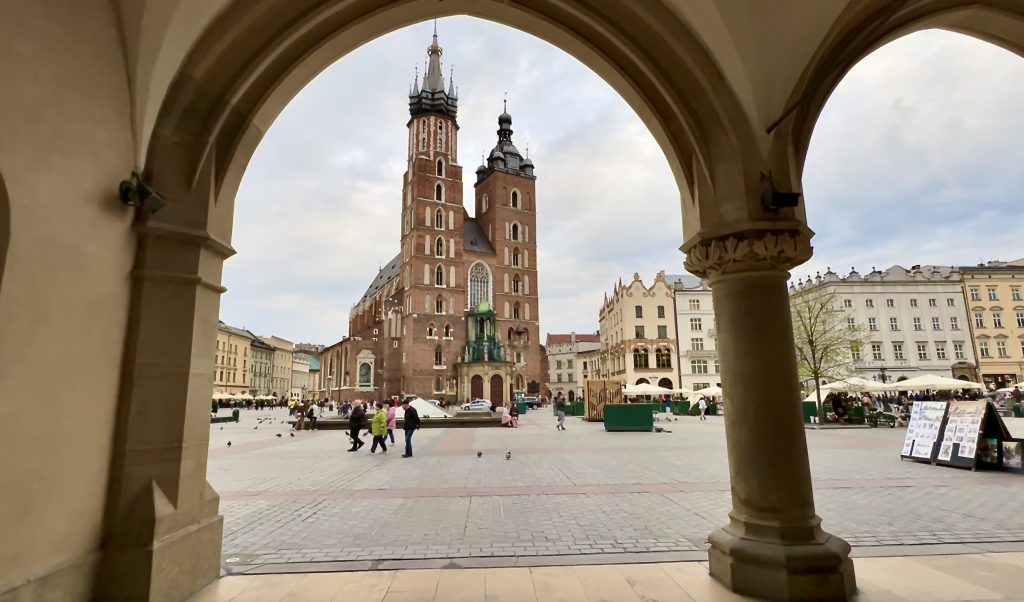 Saint Mary's Basilica in Krakow, Poland