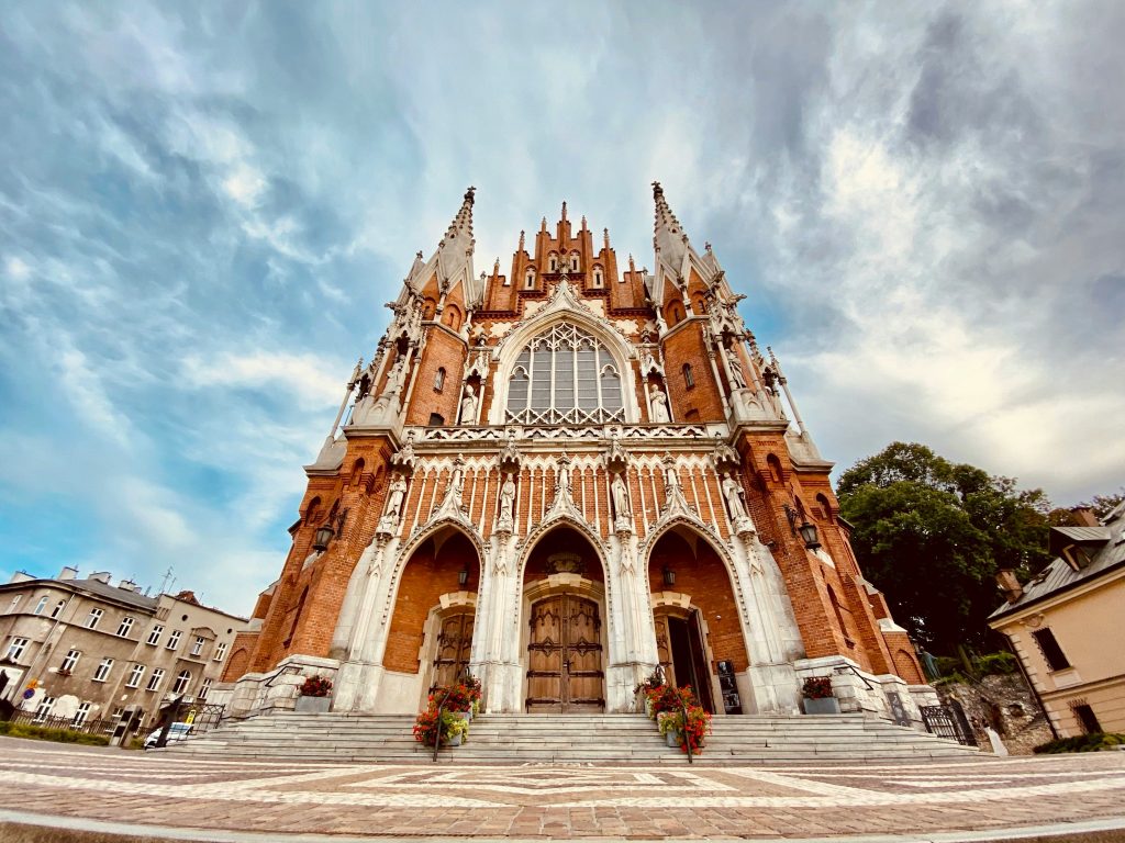 Saint Joseph's Church in Krakow's Podgorze neighborhood