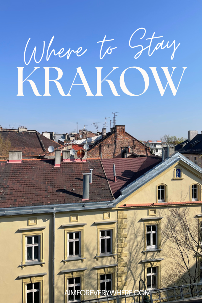 Best neighborhoods and hotels in Krakow